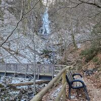 Aussichtspunkt Wasserfall Plästerlegge