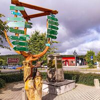 Wegweiser am Rennsteig