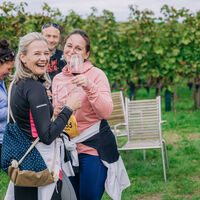 Ein gutes Glas Wein darf beim Blaufränkischland Marathon nicht fehlen.