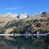 Der Stausee Plan d'Amont in Aussois