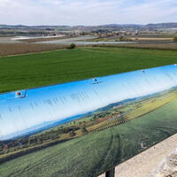 Erklärendes Berpanorama