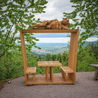 Sitzmöglichkeit am Teufelschuppen