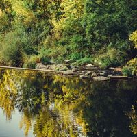 Jagstal bei Jagsthausen | Jagsttal - Kocher-Jagst-Radweg | HeilbronnrLand