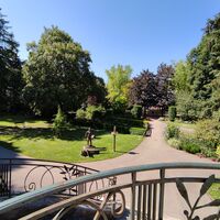 Öffentlicher Park von Albert - Somme - Hauts-de-France