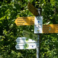 Naturkino-Beschilderung