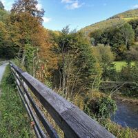 Feistritztal- Radweg in der Stubenbergklamm in der Oststeiermark