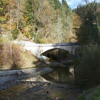 Alte Schwarzwasserbrücke - Schwarzwasser-Sense-Schluchtenweg Etappe 2