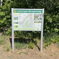 Infotafel Leininger Burgenweg