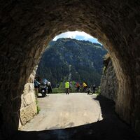 Altes Tunnel in Steg