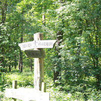 Wegzeiger im Reichswald