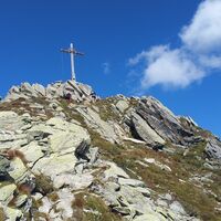 Letzer Anstieg zur Zamangspitze