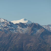 der Großvenediger in der Ferne