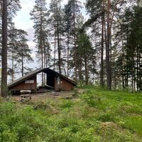 Vellamon Schutzhütte auf Selkäsaar