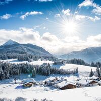 Blick vom Winterbauer zum Lackenkogel
