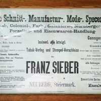 Infotafel auf der Warte