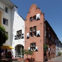 Das Klompenhaus am Pumpeneck in der Neustraße