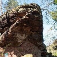 Felsgestein "Zwei Brüder" in NIdeggen