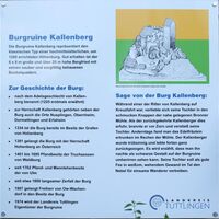 Geschichte und die Sage von der Burg Kallenberg