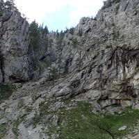 Aufstieg am Teufelsbadstubensteig