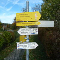 Wegweiser auf der Rosalia