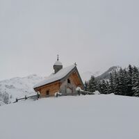Wildschönau Auffach Schönanger Kapelle Winter
