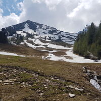 Blick zum Hüttenkogel