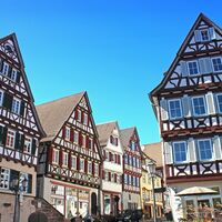 In der Fachwerkstadt Calw endet die Tour