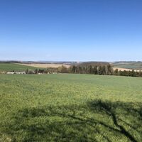 Blick zur Autobahnbrücke Wilkau-Haßlau