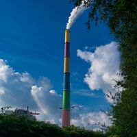 "Bunte Esse" - Heizkraftwerk Chemnitz-Nord