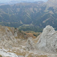 Tiefblick in den Gößgraben