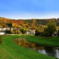 Die Weiße Elster in Elsterberg