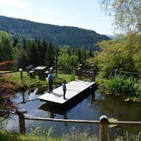 Fischteich klar Neboth Hütte