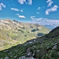 Fast geschafft - kurz vor dem Greifenbergsattel