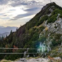 Blick zum Gipfel