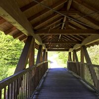 Holzbrücke vor Wildberg