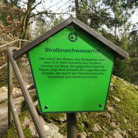 Infotafel Strahlbruschwasserfall