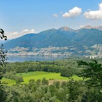 Blick auf die Bolle di Magadino