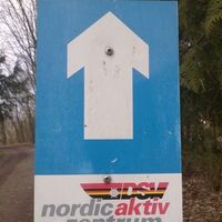 Streckenverlaufsschild