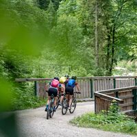 auf dem Weg zur Gufferthütte