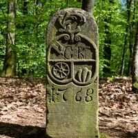 Historischer Grenzstein