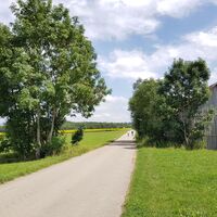 Hawangen Richtung DB Günztalradweg