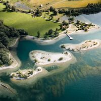 Naturschutzgebiet „Reussdelta“ mit Badeinseln „Lorelei“