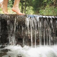 Barfußpark Wenigzell_Wasserfall_Oststeiermark
