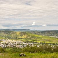 Ausblick auf Leiwen