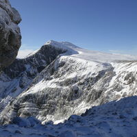 beim Abstieg ins Zagelkar blicken wir zum Zagelkogel