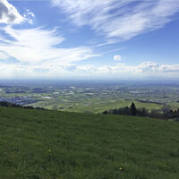 Aussicht ins Rheintal
