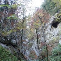 Abstieg durch die Weichtalklamm