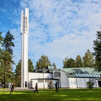 Imatra Kirche der drei Kreuze