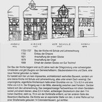 Baugeschichte Kirche und Schule