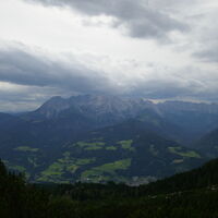 Hochkönig mit dunklen Wolken